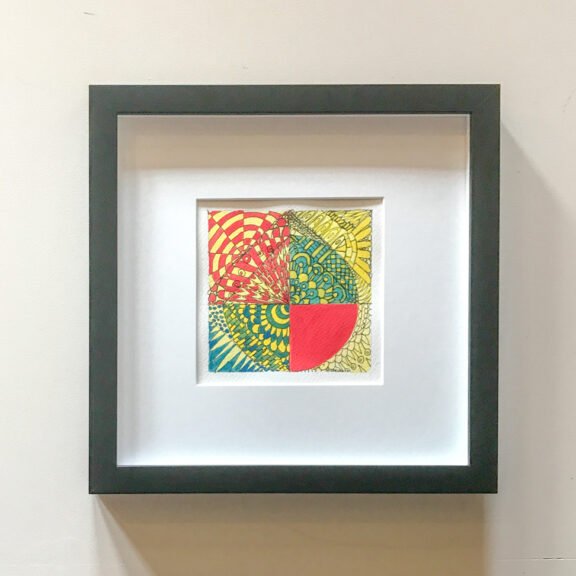 Image - Can Red Come Out to Play IX- Beverly Claridge