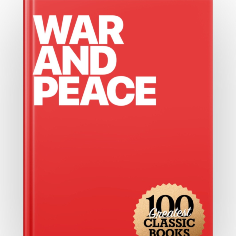 I read the digital version of War and Peace by Leo Tolstoy