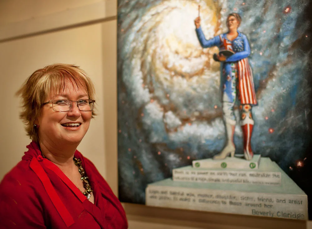 Opening Night Beverly Claridge Standing By In Memory Of Turning To Stone