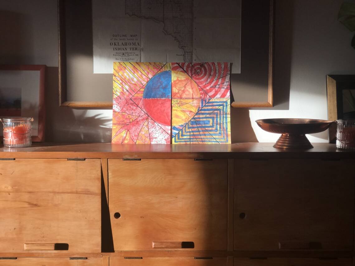How to analyse your art - Red Playground - Finish What You Started