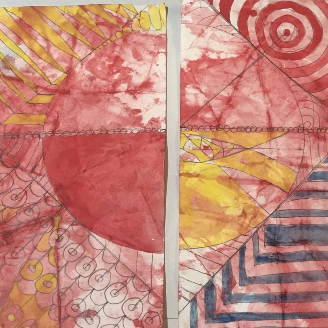 How To Analyse Your Art Work 7 Flame Effect In Upper Left Quadrant