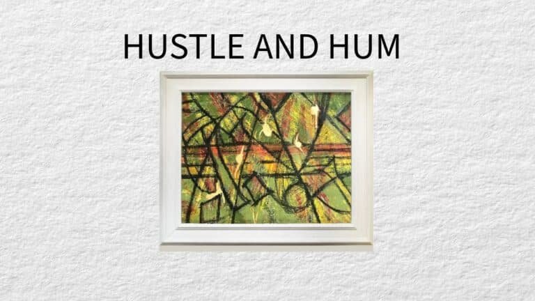 Hustle and Hum, Abstract art by Beverly Claridge