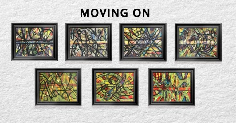 Moving On - Abstract collection of works by Beverly Claridge