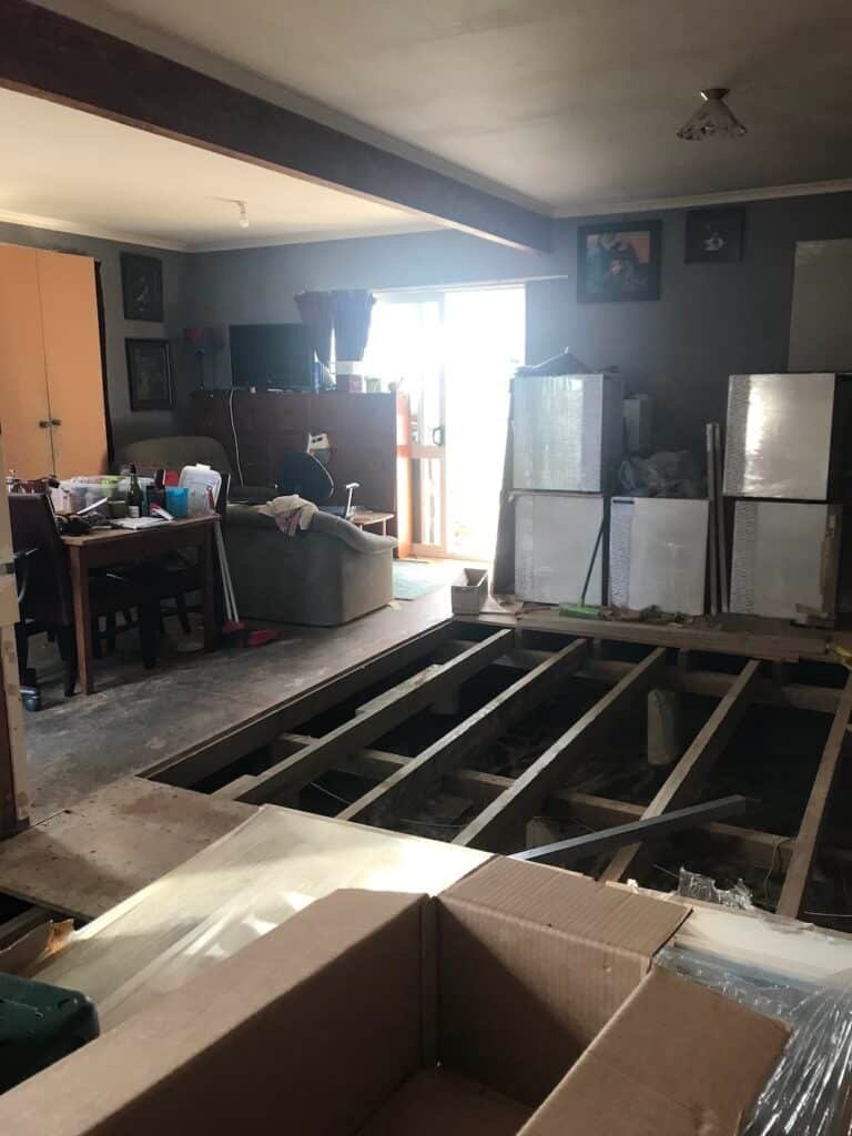 10 months of living on a construction site