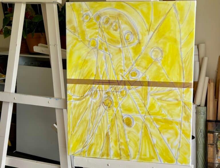 WSXL1 with yellow base applied texturally