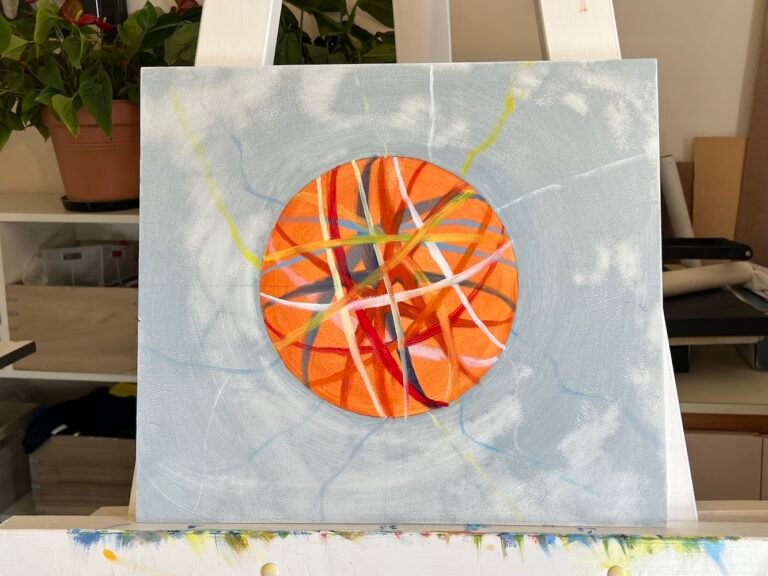 Ball and Ribbon 1, progress