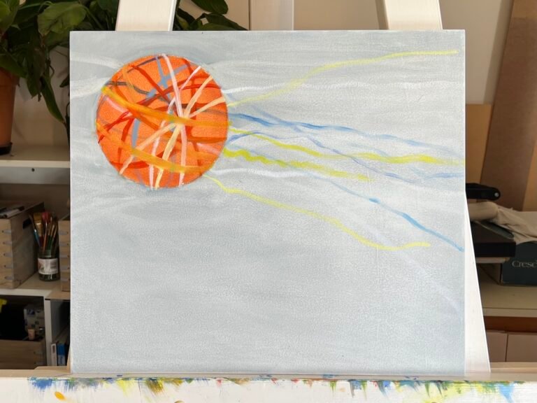 Ball and Ribbon 4, progress