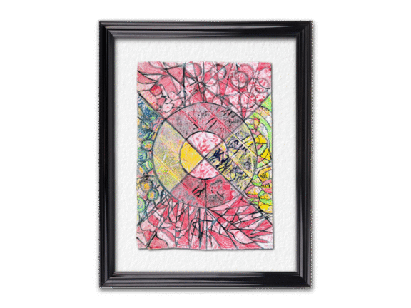 Well, That Was a Lot of Fun!, Shown virtually framed. 550 x 760mm.
