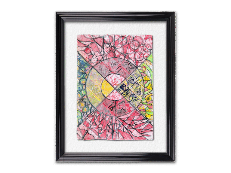 Well, That Was a Lot of Fun!, Shown virtually framed. 550 x 760mm.