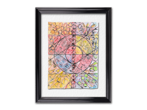 Yes, A Good Time Was Had by All, shown virtually framed, 550x760mm.