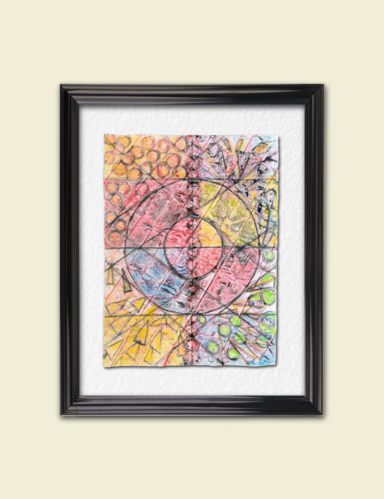 Yes, A Good Time Was Had by All, shown virtually framed, 550x760mm.