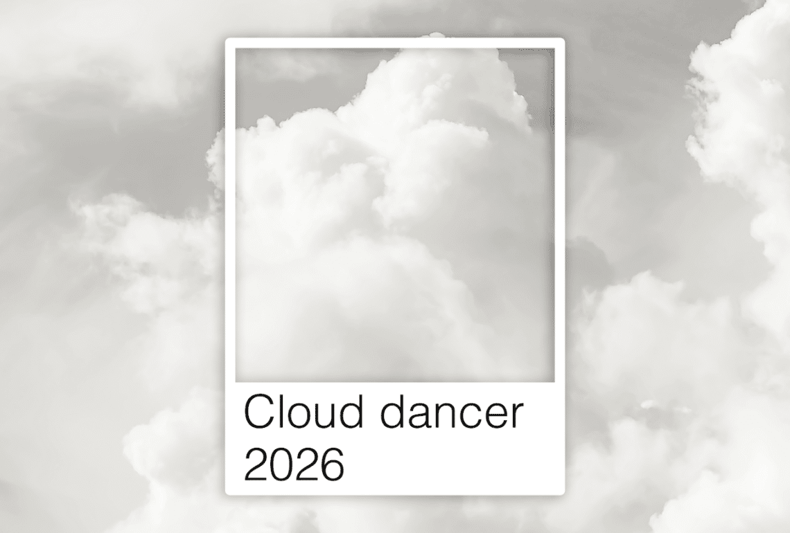 Pantone Colour of the Year 2026 - Cloud Dancer