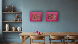 You Look Splendidly Sanguine, with, Or, Fabulously Florid, in a Mellow Flow Dining room