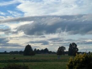 Autumnal Skies Outside My Studio